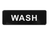 Wash Sign 9.13